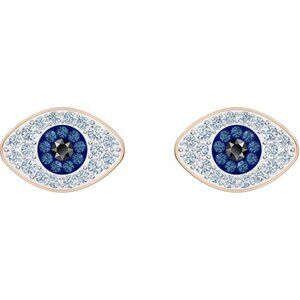 Swarovski Evil Eye Stud Earrings
